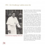 1994 - Auszug aus dem Windberger Bilderbuch - Die Windberger wählen einen Abt