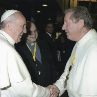 2014 - Begegnung mit Papst Franziskus