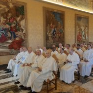 2022 - Privataudienz bei Papst Franziskus