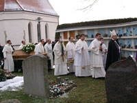 Beerdigung von P. Roger