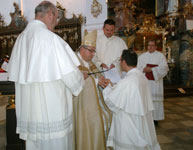 Profess in Roggenburg