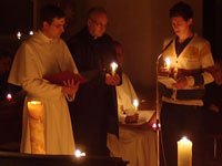 Regionalbesuch unseres Bischofs Rudolf – Taizé-Gebet mit den Jugendlichen der Region