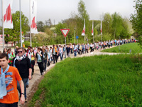 Wallfahrt zum Bogenberg 2013