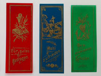 Ausstellung 'Ohne Fleiß kein Preis' -  Fleißbildchen mach(t)en Freude