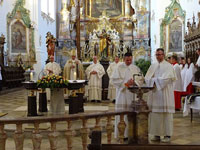 Einkleidung im Kloster Roggenburg