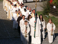 Feierliche Profess von Frater Felix