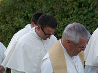 Feierliche Profess von Frater Felix