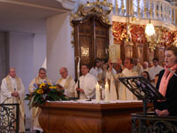 Feierliche Profess von Frater Felix