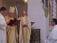 Feierliche Profess von Frater Felix