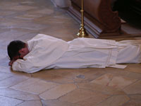 Feierliche Profess von Frater Felix