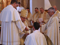 Feierliche Profess von Frater Felix