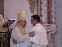 Feierliche Profess von Frater Felix