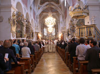 Feierliche Profess von Frater Felix