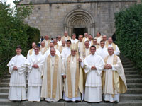 Feierliche Profess von Frater Felix