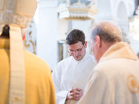 Priesterweihe | Frater Felix und Frater Philipp