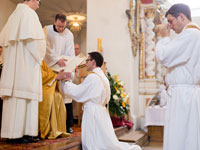 Priesterweihe | Frater Felix und Frater Philipp
