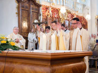 Priesterweihe | Frater Felix und Frater Philipp