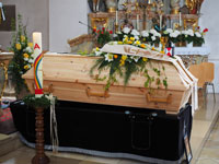 Beerdigung von P. Anselm