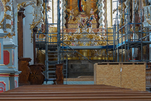 Bild vond der Baustelle im Januar