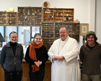 Übergabe des Abtsringes und des Brustkreuzes