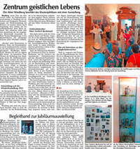 Ausstellung zum Jubiläum - Bericht