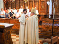 Einkleidung von Frater Korbinian
