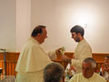 Einkleidung von Frater Korbinian