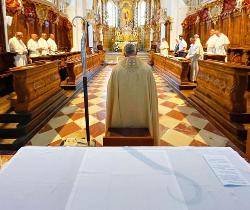 Hochfest des Heiligen Norbert mit silbernem Priesterjubiläum unseres Paters Simeon Rupprecht am 06.06.2023 im Kloster Windberg