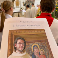 Priesterweihe unseres Frater Franziskus in Roggenburg