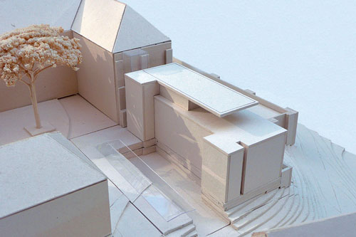 Erweiterungsbau - Modell