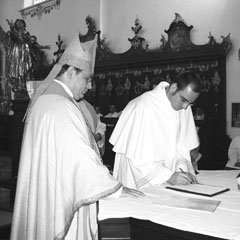 Einfache Profess von Fr. Benedikt in Roggenburg