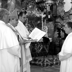 Einkleidung von Fr. Lukas in Roggenburg