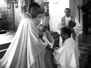 Zeitliche Profess von Fr. Rupert