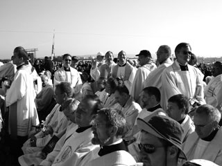 P. Martin beim Papstgottesdienst in Regensburg