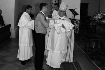 Einkleidung von Fr. Nikolaus