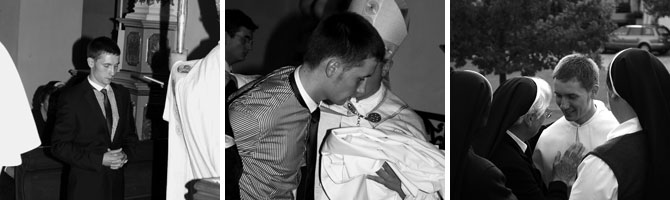 Einkleidung von Fr. Nikolaus
