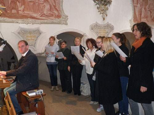 Kirchenmusik - Kirchenmusiker Peter Hilger und Windberger Frauenschola